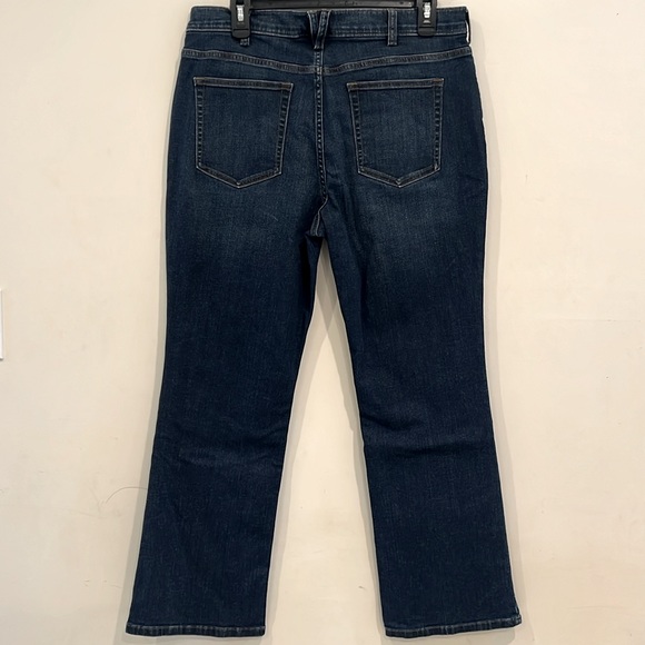 Duluth Trading Co. Wide Leg Jeans Size 14x29 - Picture 6 of 7